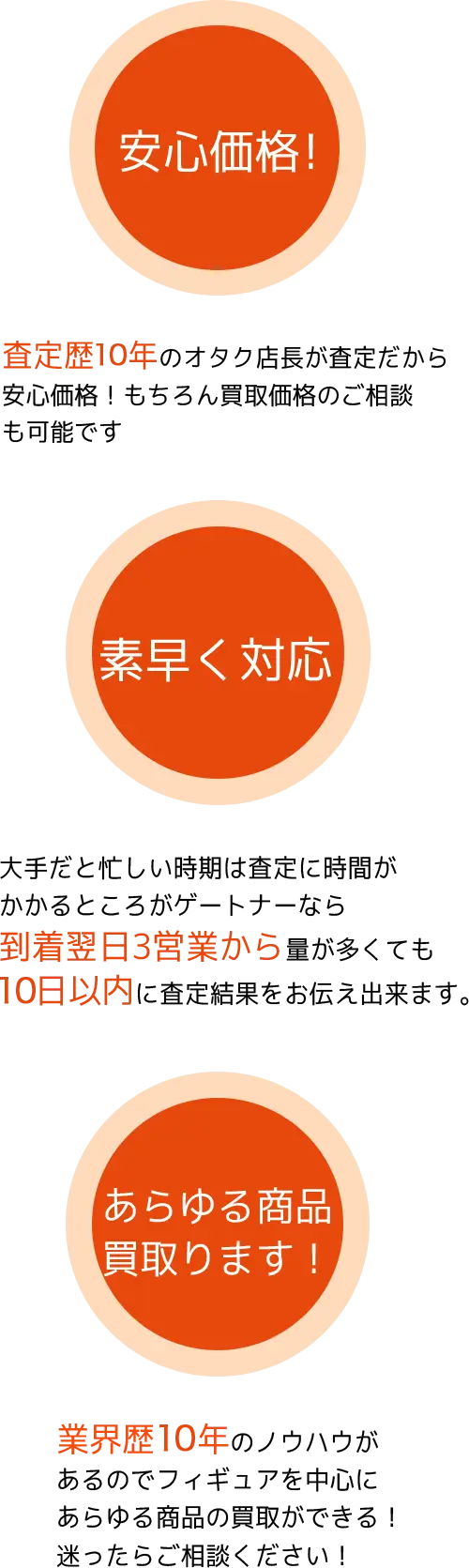選ばれる理由!<
