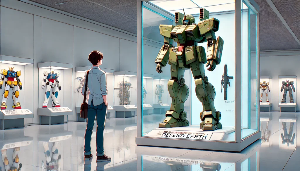 ロボットの展示