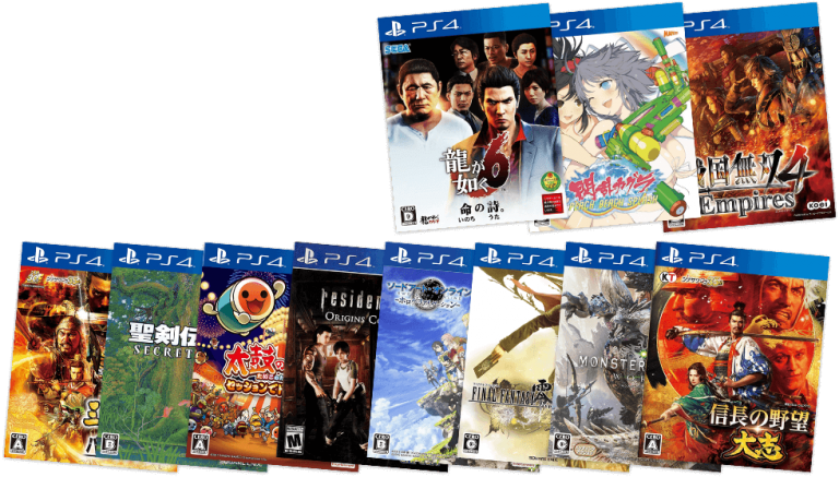 PS4(プレイステーション4)ソフト