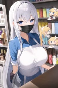 ショップの女性店員