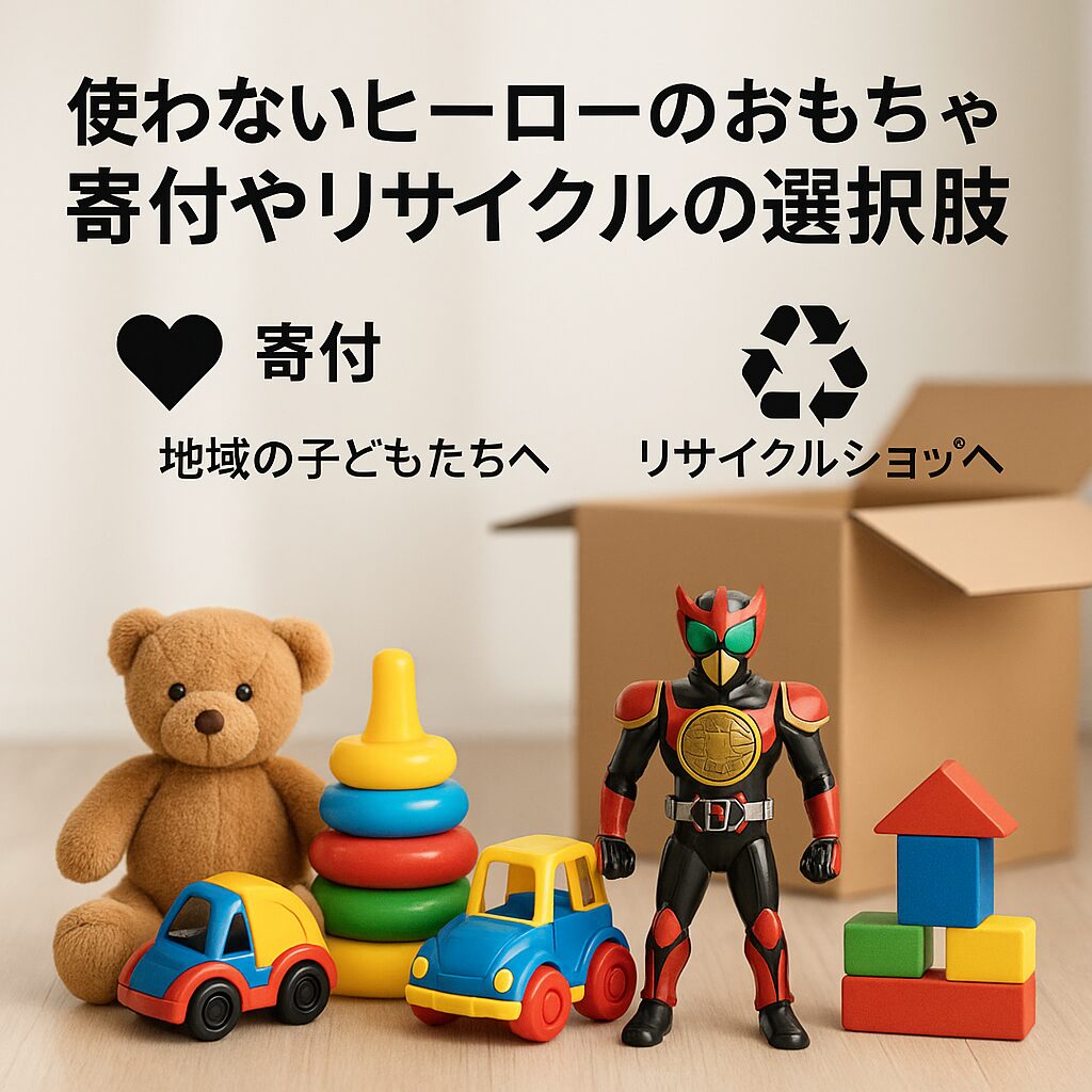 寄付かリサイクルショップに出すか